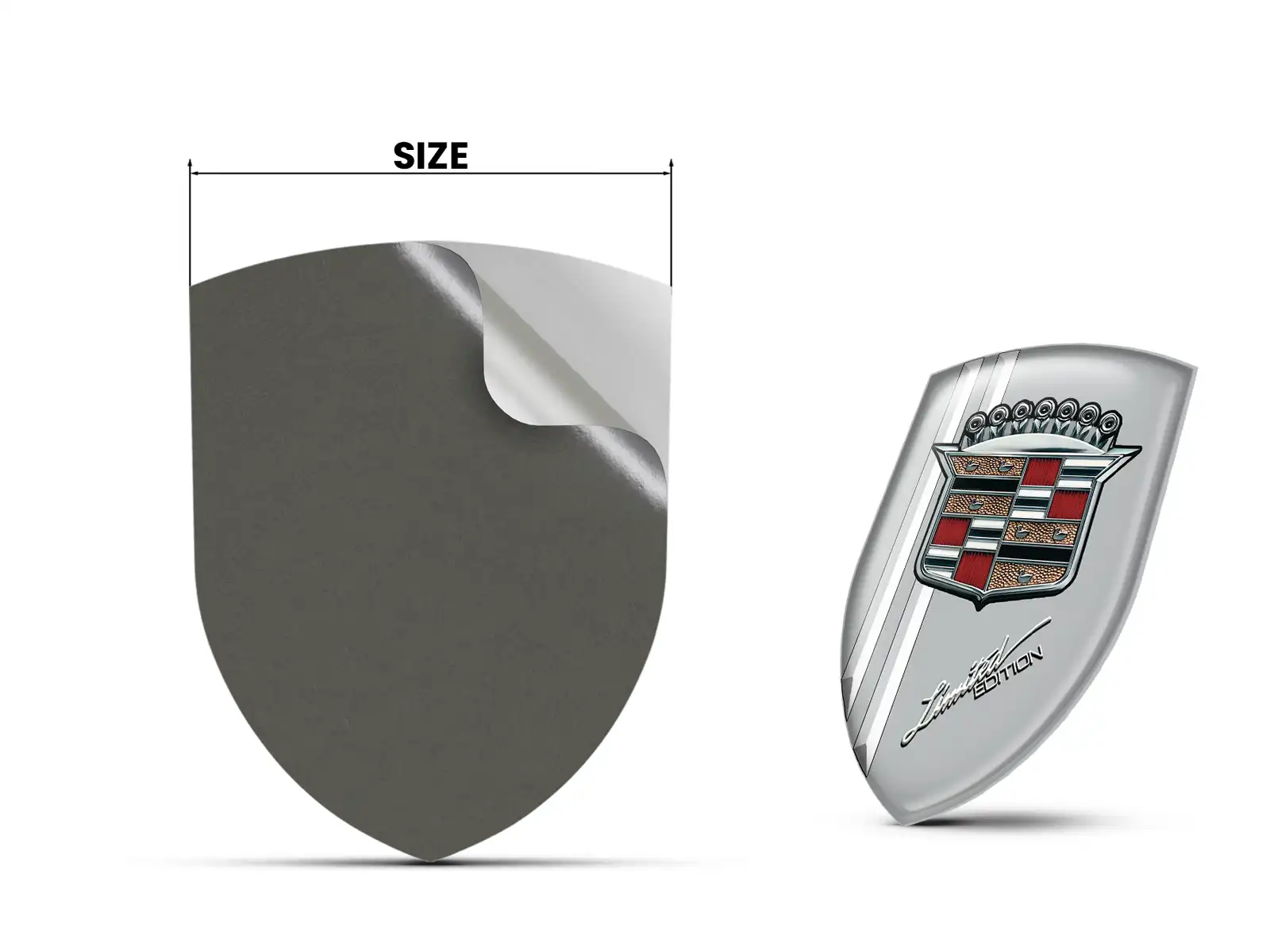 Cadillac Silikon Emblem Stil Top Domes Abzeichen Autos